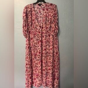 Torrid Robe w/Ruched Sleeves- Size 14-16+